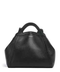 Amalia Shopper genarbtes Leder schwarz