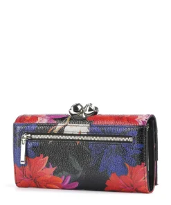 Amaliah Geldbörse genarbtes Rindsleder schwarz