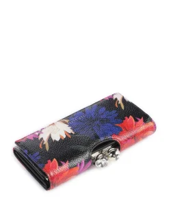 Amaliah Geldbörse genarbtes Rindsleder schwarz