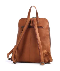 Amanda Rucksack Pull-Up Rindsleder cognac