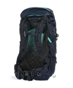 Amber 54 Trekkingrucksack recyceltes Nylon navy