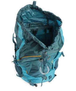 Amber 54 Trekkingrucksack recyceltes Nylon aquamarine