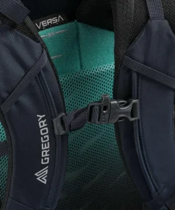 Amber 68 Trekkingrucksack recyceltes Nylon navy