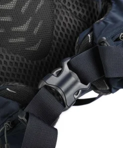 Amber 68 Trekkingrucksack recyceltes Nylon navy