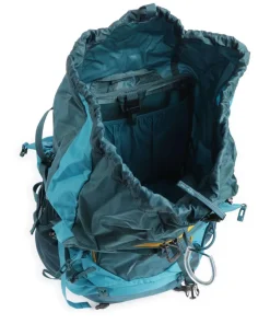 Amber 68 Trekkingrucksack recyceltes Nylon aquamarine