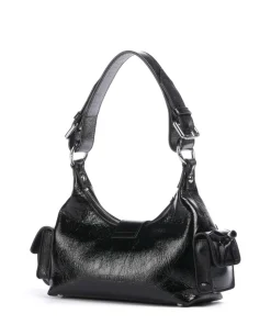 Amelia Small Schultertasche Rindsleder schwarz