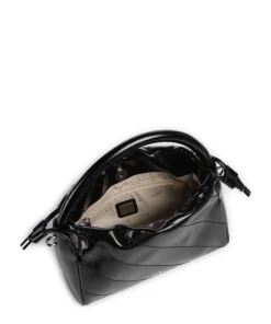 Amys Bucket bag Lederimitat schwarz