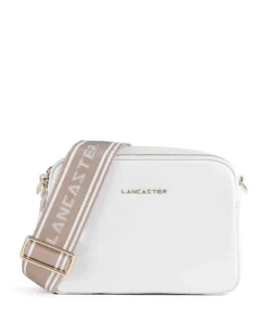 Ana Umhängetasche genarbtes Leder weiß