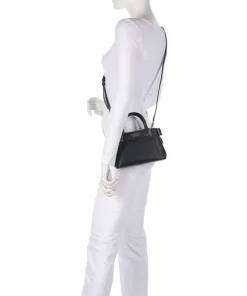 Anadela Mini Handtasche Lederimitat schwarz