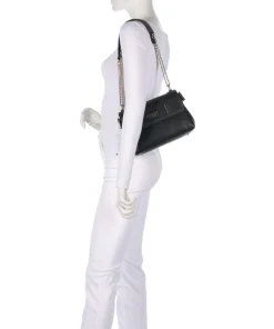 Anadela Schultertasche Lederimitat schwarz