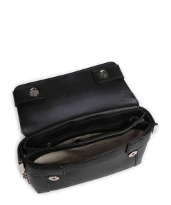 Anadela Schultertasche Lederimitat schwarz