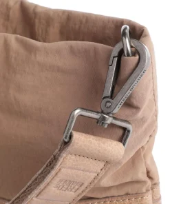 Anea Umhängetasche Polyester, genarbtes Leder hellbraun