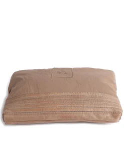 Anea Umhängetasche Polyester, genarbtes Leder hellbraun