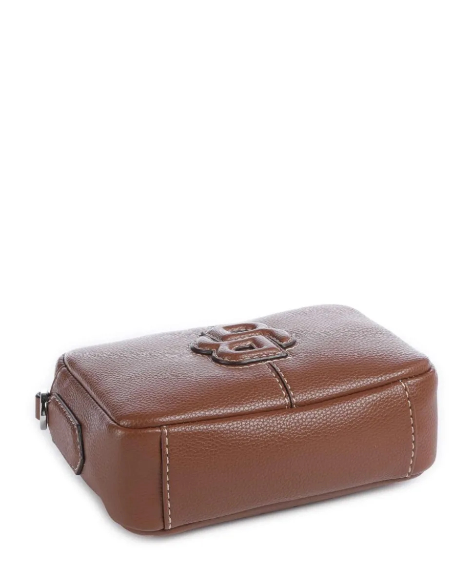 Anett Umhängetasche Lederimitat braun