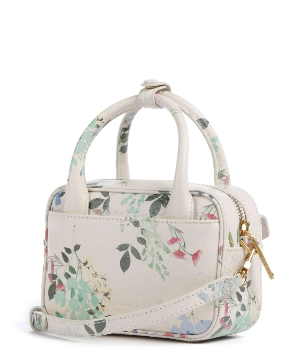 Anilee Umhängetasche fein genarbtes Rindsleder creme