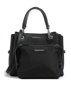 Annie Handtasche Lederimitat schwarz