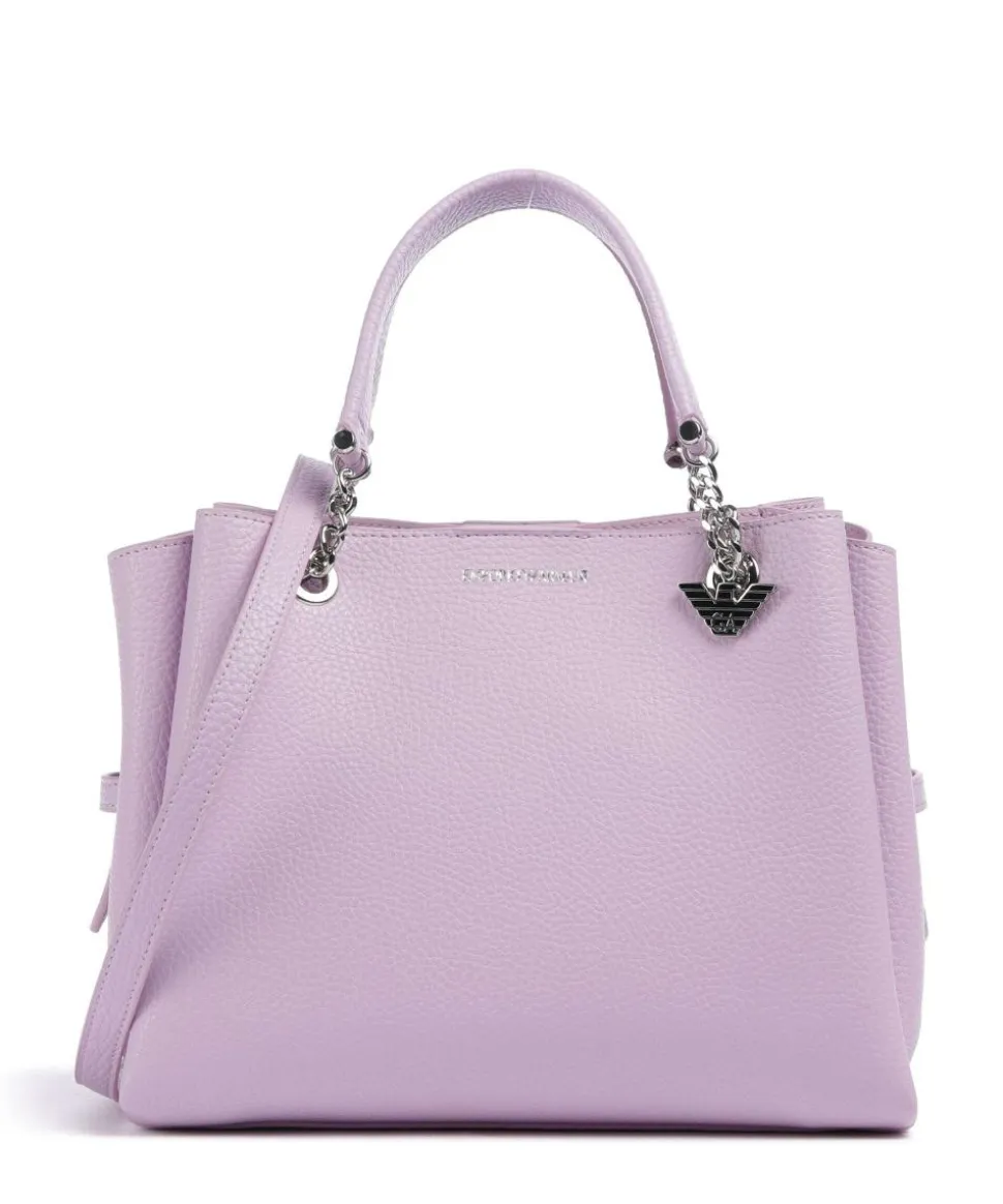 Annie Handtasche Lederimitat rosa