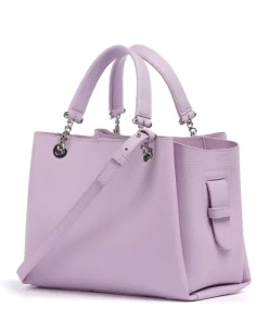 Annie Handtasche Lederimitat rosa