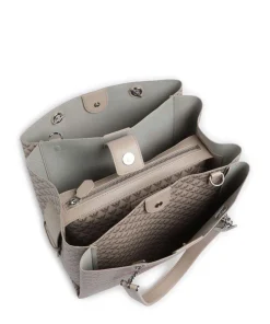 Annie Shopper Lederimitat taupe