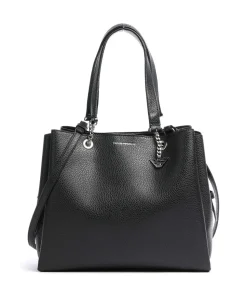 Annie Shopper Lederimitat schwarz