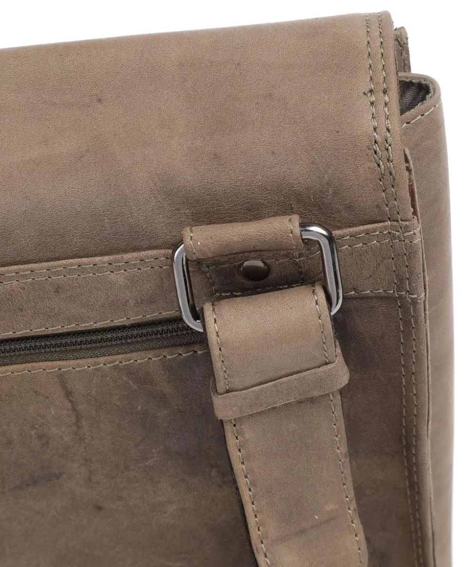 Antic Aktentasche 15″ Pull-Up Rindsleder taupe