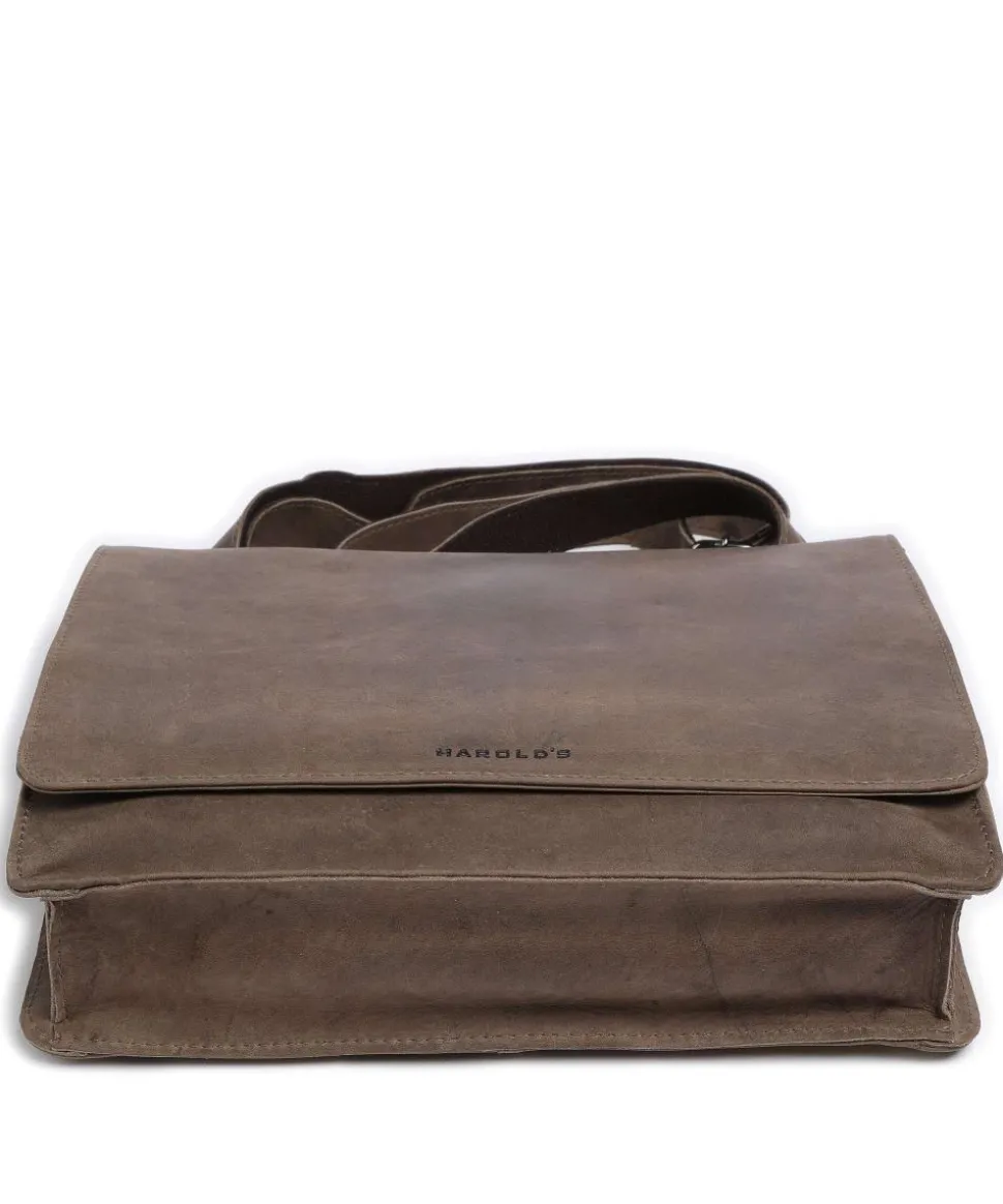 Antic M Schultertasche 13″ Pull-Up Rindsleder taupe