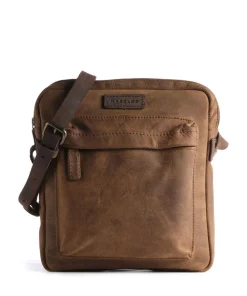 Antic M Umhängetasche Leder braun