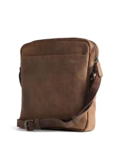 Antic M Umhängetasche Leder braun