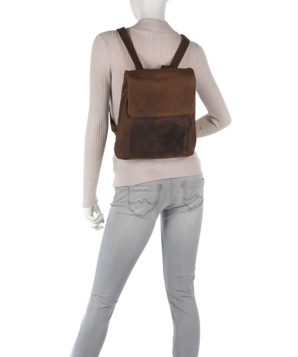 Antic Rucksack Rindsleder braun