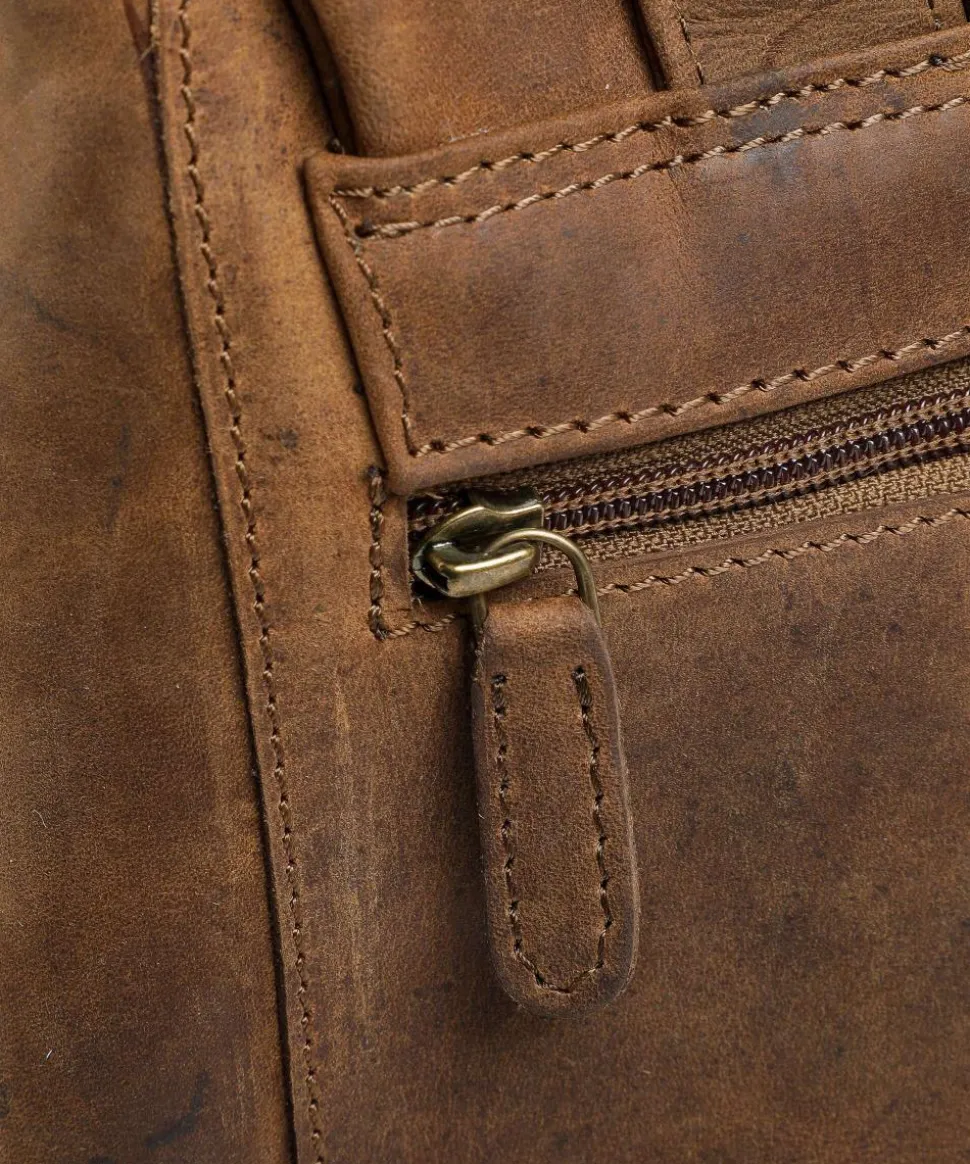 Antic Rucksack Rindsleder braun