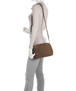 Antic Umhängetasche Rindsleder braun