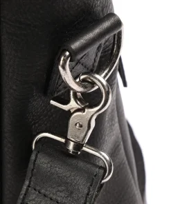 Antique Avery Aktentasche 15.6″ genarbtes Leder schwarz