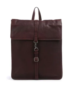 Antique Avery Rucksack genarbtes Leder mahagoni