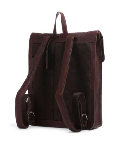 Antique Avery Rucksack genarbtes Leder mahagoni