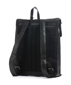 Antique Avery Rucksack Kalbsleder schwarz