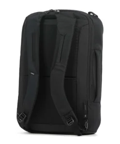 Aoede Briefpack 22 Reiserucksack 16″ recyceltes Polyester schwarz