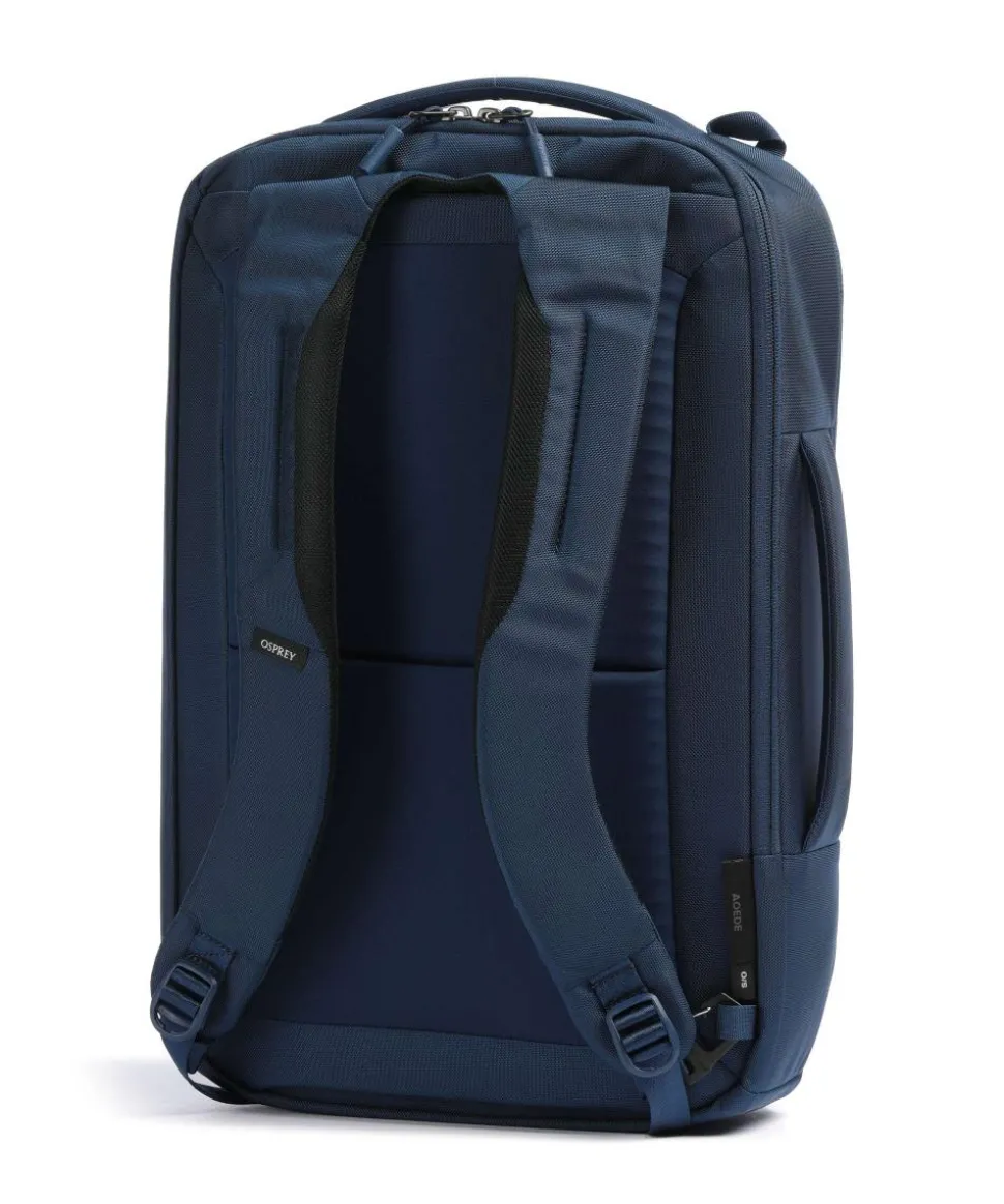 Aoede Briefpack 22 Reiserucksack 16″ recyceltes Polyester dunkelblau