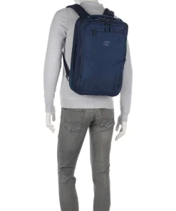 Aoede Briefpack 22 Reiserucksack 16″ recyceltes Polyester dunkelblau