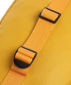 Aoyama Umhängetasche recyceltes Nylon senfgelb