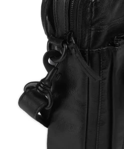 Apache Brutus Aktentasche 15″ fein genarbtes Leder schwarz