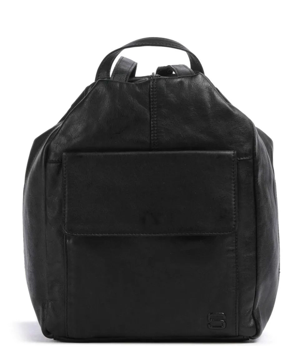 Apache Francisca Rucksack Leder schwarz