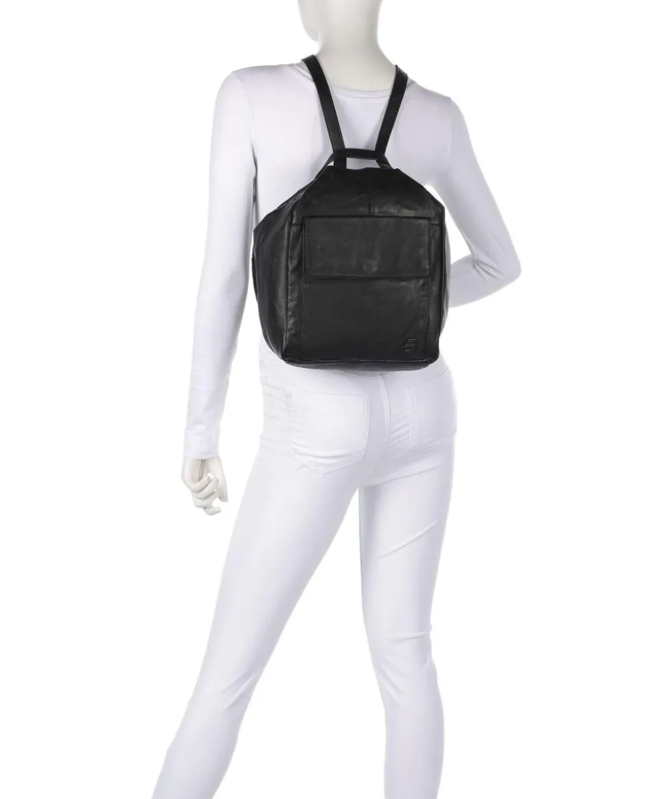 Apache Francisca Rucksack Leder schwarz