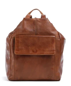 Apache Francisca Rucksack Leder cognac