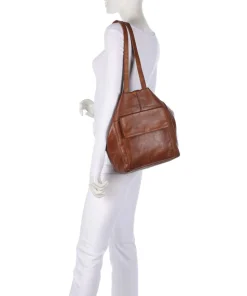 Apache Francisca Rucksack Leder cognac