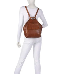 Apache Francisca Rucksack Leder cognac