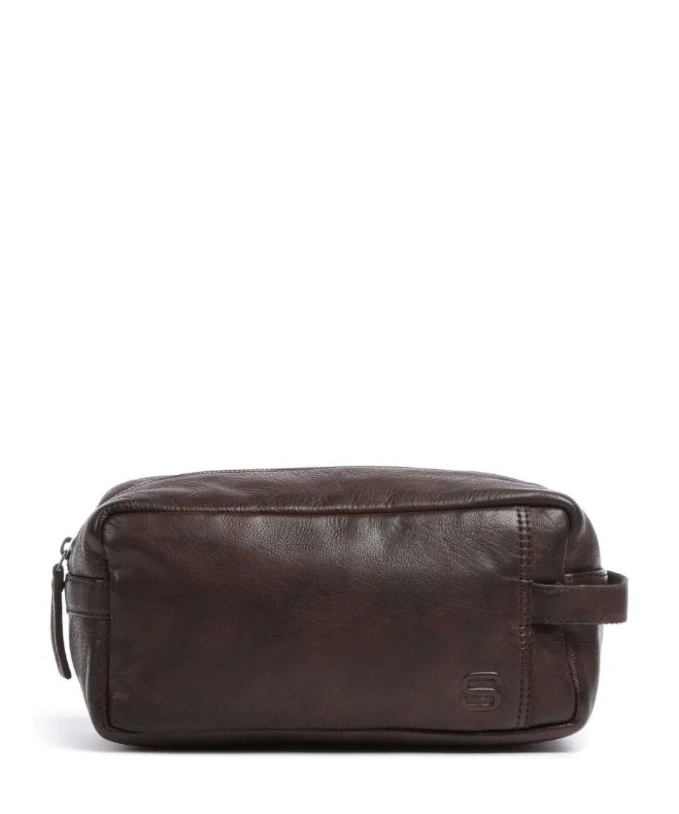 Apache Kulturbeutel dunkelbraun 27 cm