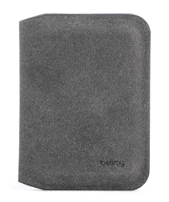 Apex Slim Sleeve RFID Geldbörse Leder grau