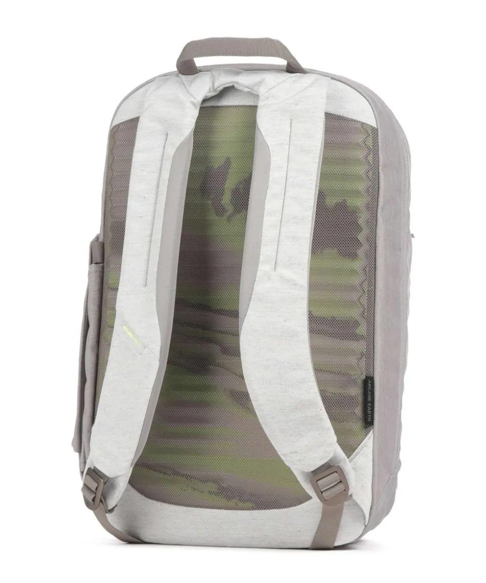 Arcane Large Rucksack 16″ recyceltes Nylon hellgrau