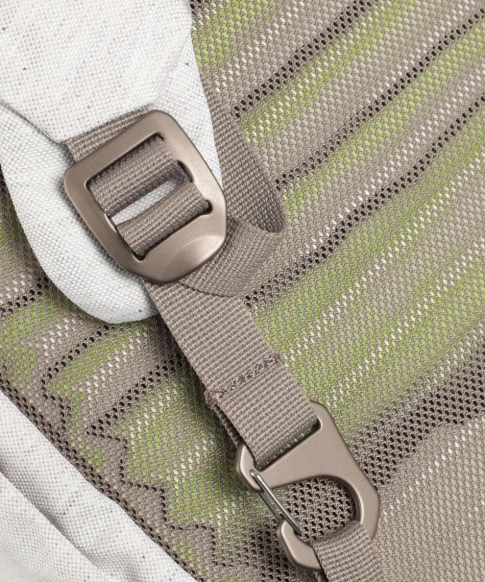 Arcane Rolltop Rucksack 16″ recyceltes Nylon hellgrau