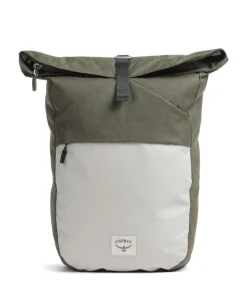 Arcane Rucksack-Tasche 16″ recyceltes Polyester grau/beige